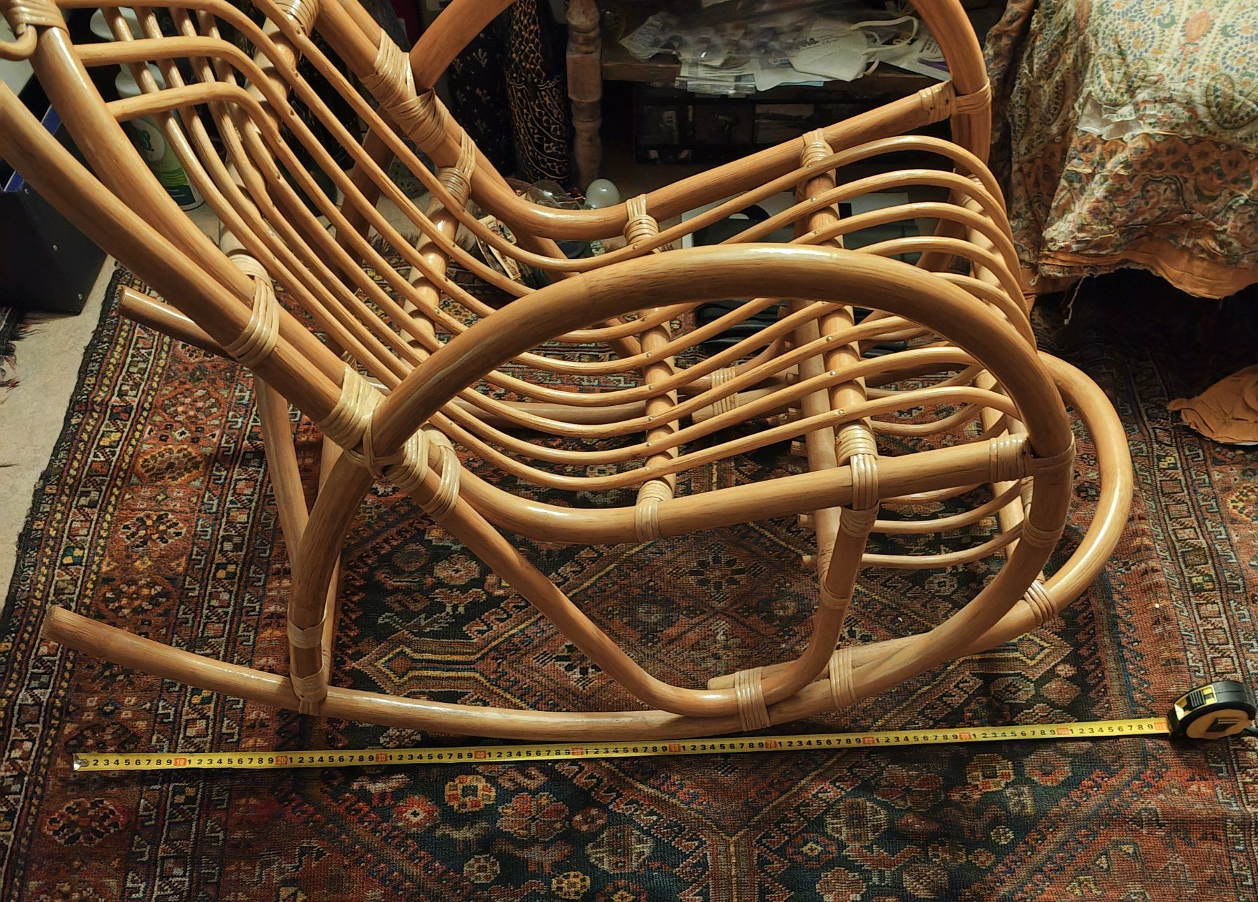 Stühle: Vintage rattan Schaukelstuhl – Gebraucht aus Schaffhausen von kab_9pzn 5