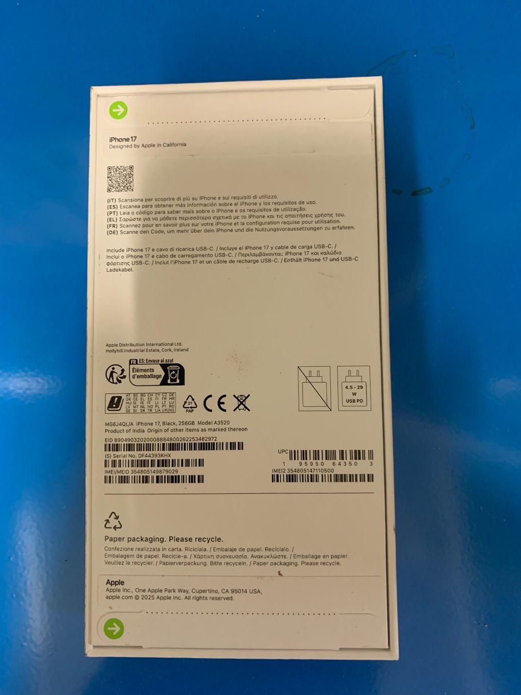 Apple Portables: iPhone 17 256GB neu – Neuf avec emballage d'origine à zürich par migrobe66 1