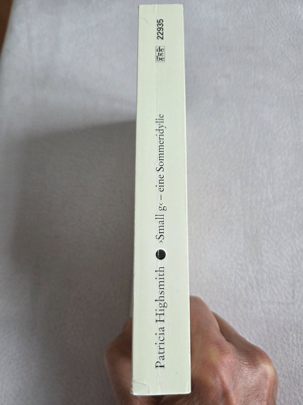 Libri: Patricia Highsmith - >Small g< eine Sommeridylle – Usato da Bergdietikon venduto da Tanne_10 2