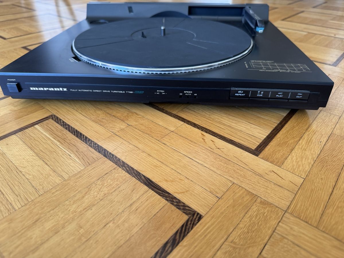 Giradischi: Marantz TT 551 fully automatic direct drive turntable – Difettoso da Luzern venduto da gparadise1 1