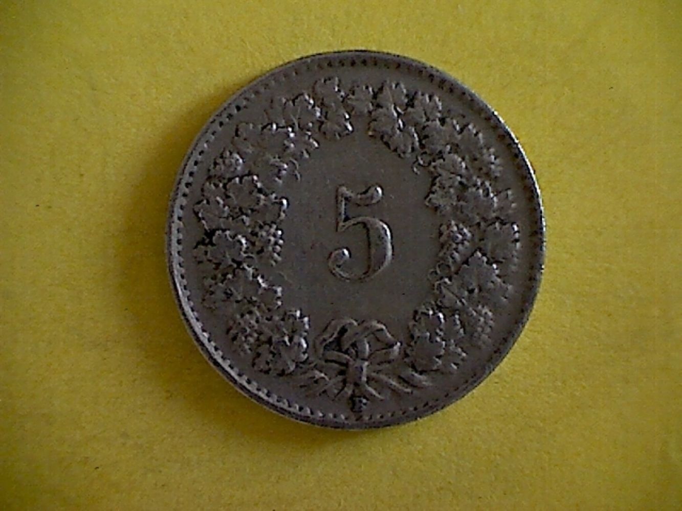 Tutti le monete: 5 Rp. 1944 – Nuovo (secondo la descrizione) da Buchs AG venduto da Ged8 1