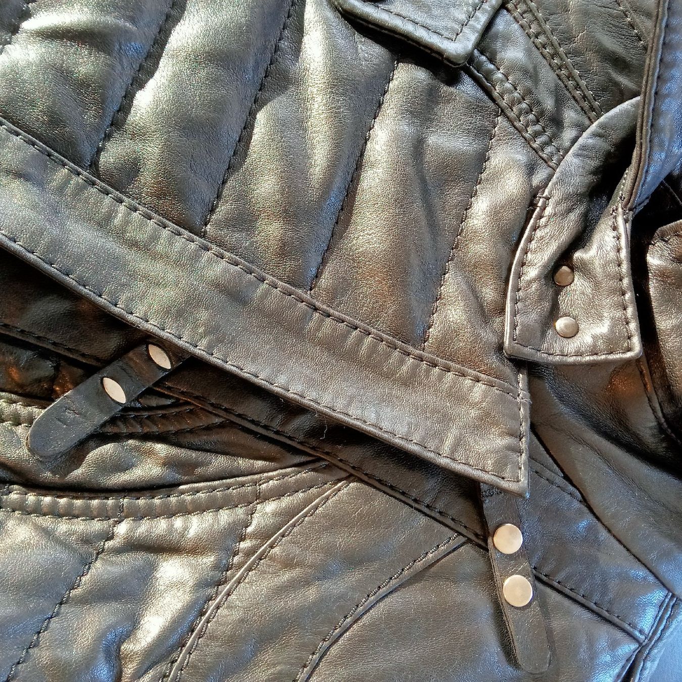Giacche: Leder Jacke Biker Stil – Difettoso da Baden venduto da Gian_Lu 7