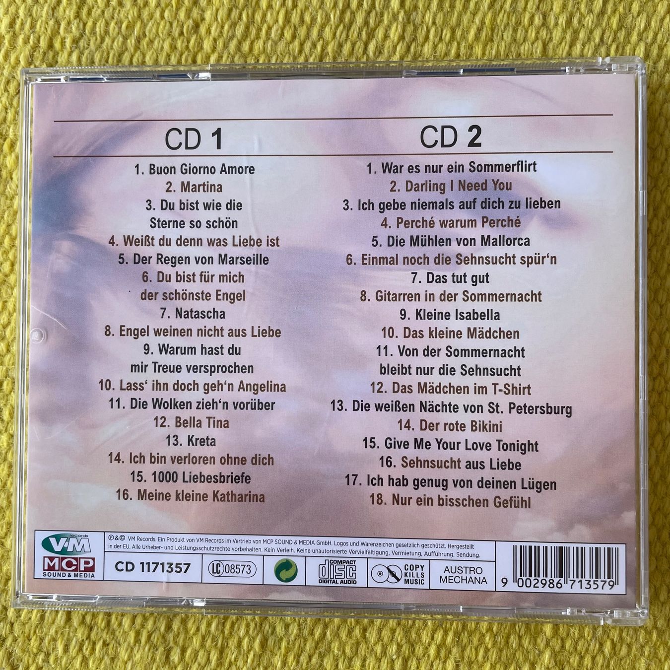 CD: CALIMEROS-2CD DER GOLDENE HITMIX – Usato da Rorschacherberg venduto da CD-Roli 1