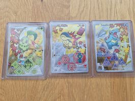 Pokémon First Partner serie 2 Totodile Chikorita Gyndaquil