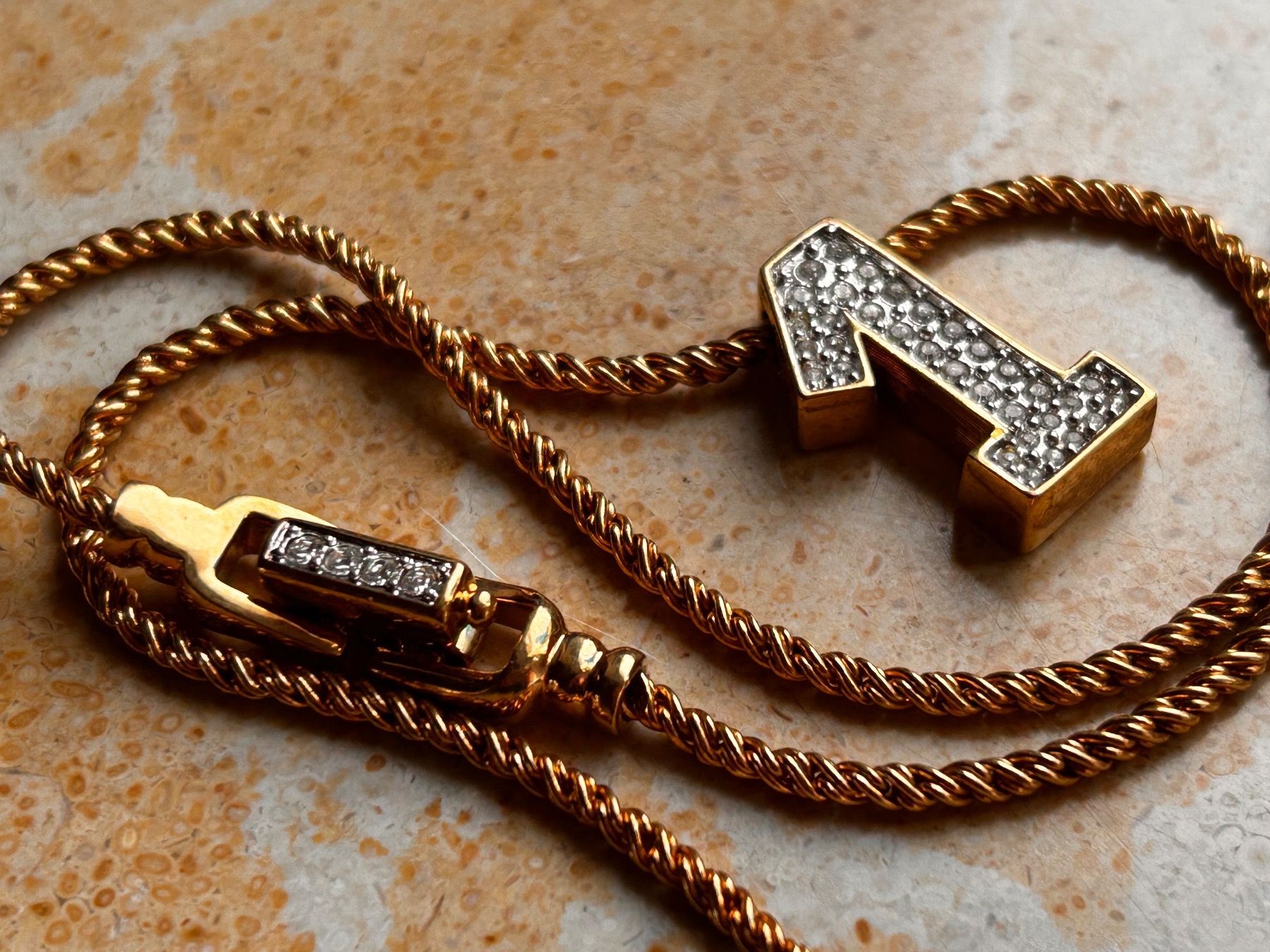 Swarovski Catenine: SWAROWSKI Kette Nr. 1 GOLDIE – Usato da Laufen venduto da belleskulptur 6