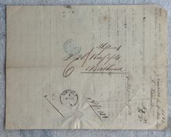 HISTORISCHES HANDSCHRIFTLICHES DOKUMENT VON 1841