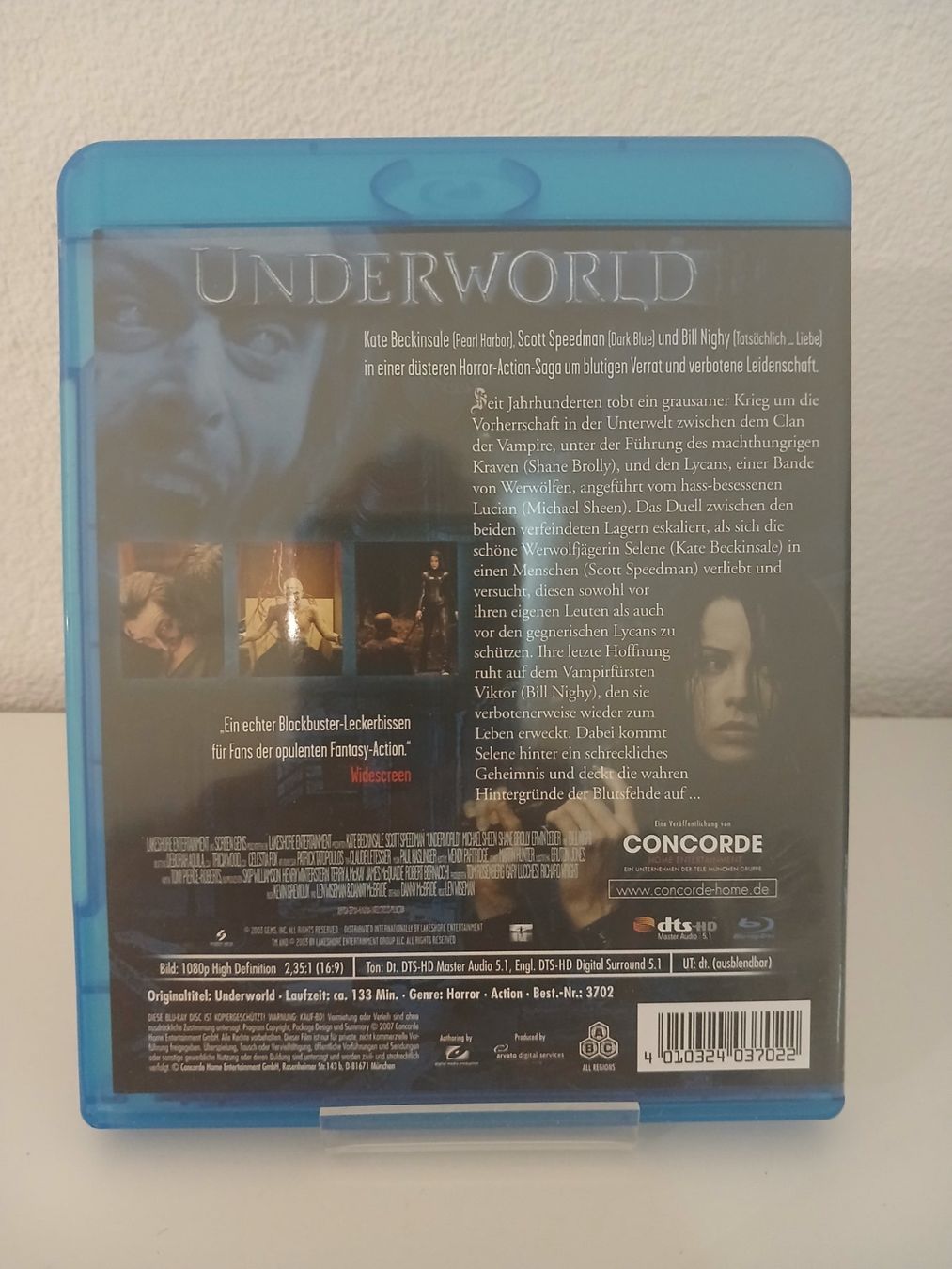 Tutti i DVDs: Underworld 1-5 Bluray – Usato da St. Margrethen SG venduto da SamusAran 1