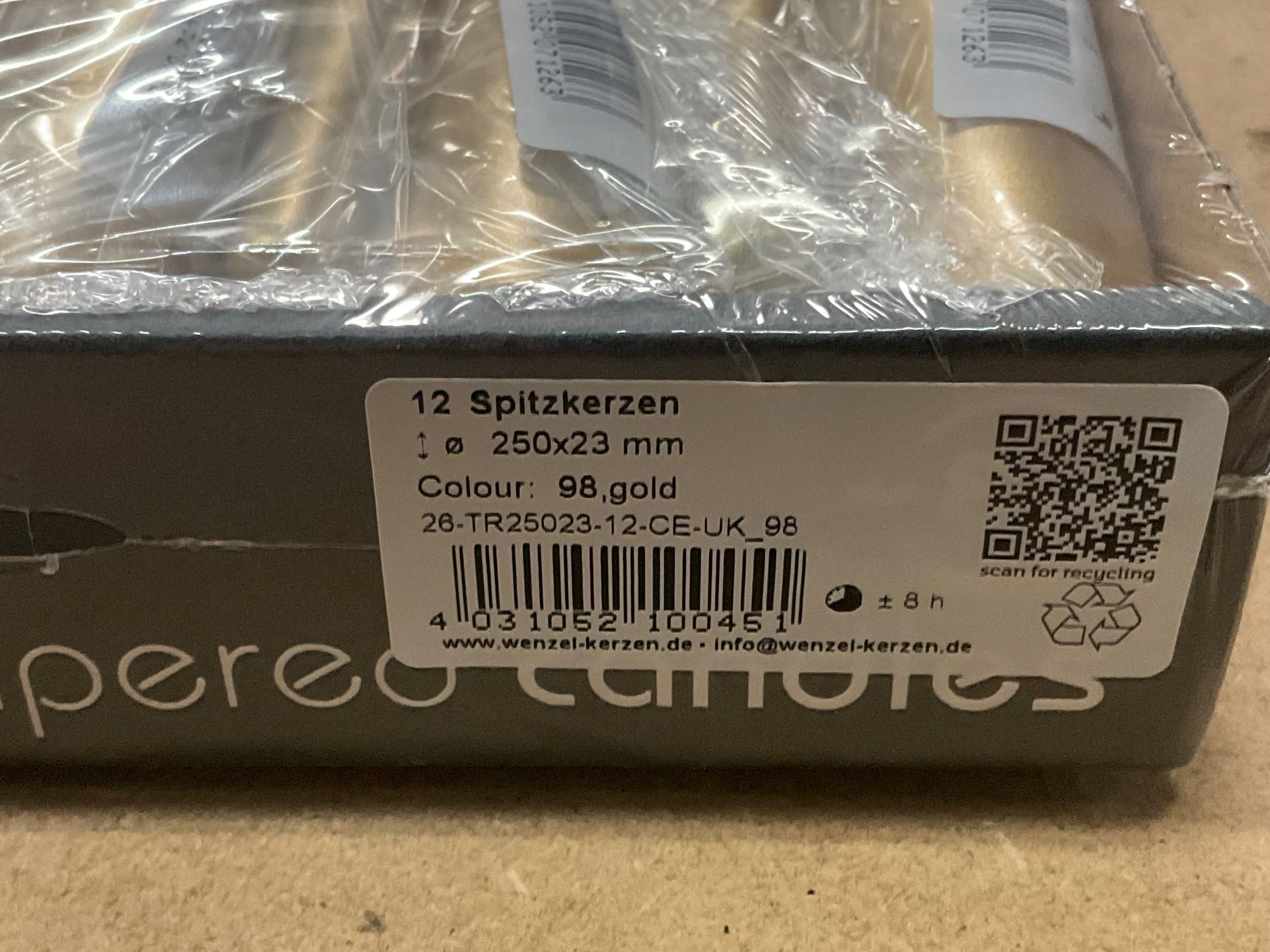 Candele: 937 Posten Spitzkerzen aus Liquidation – Nuovo (secondo la descrizione) da Derendingen venduto da Meisterstuecke 1