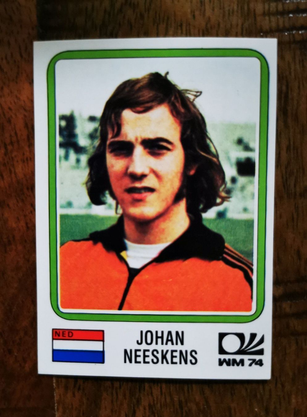 Panini Carte collezionabili: Johan Neeskens 1974 – Usato da Rotkreuz venduto da Titotesla