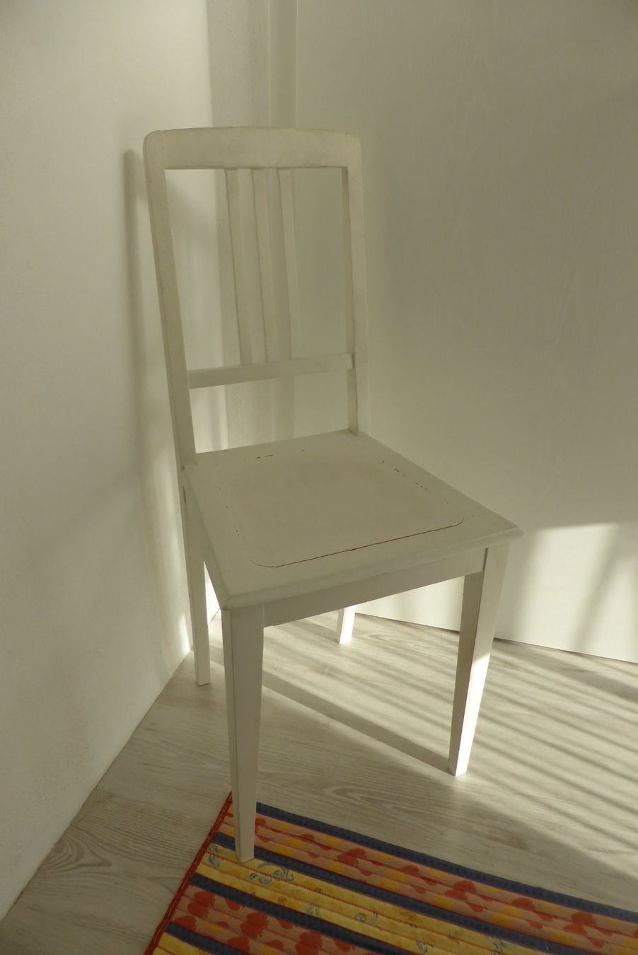 Sedie: Jugendstil Stuhl, weiss - Shabby chic – Usato da Brunnadern venduto da vapiano 2