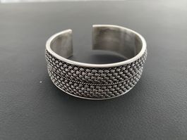 Zeitloser Armreif in echt silber 925 massiv Schmuck