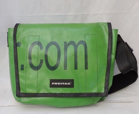 Freitag Tasche Modell Dragnet F12 grün, Neuwertig