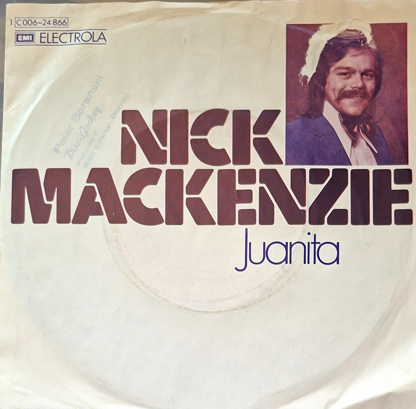 Dischi in vinile: Vinyl-Single Nick Mackenzie - Juanita – Usato da Langenthal venduto da Modo39