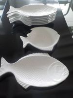 Fischteller und Fischplatte