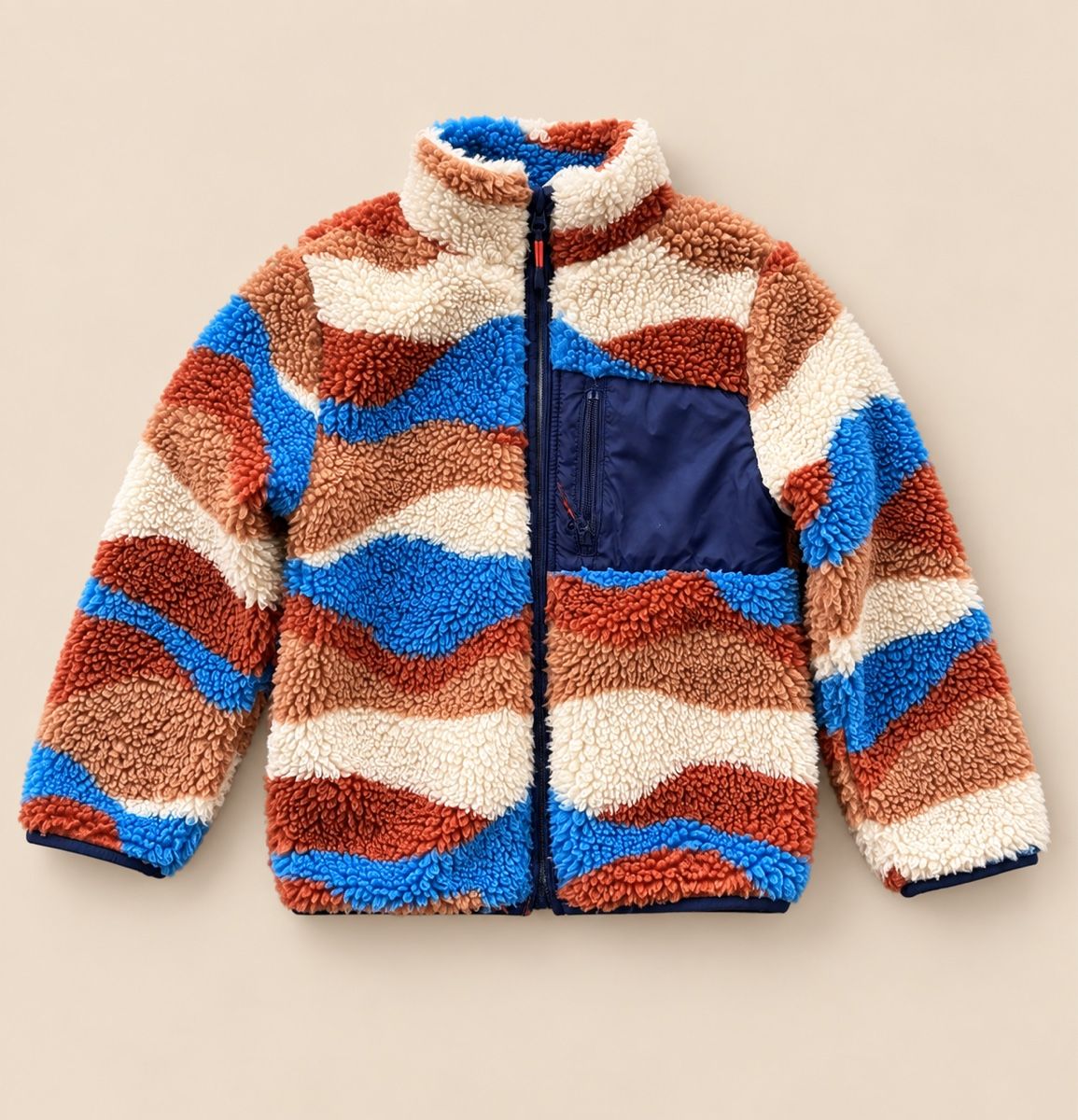 H&M Giacche & Cappotti: VESTE POLAIRE ENFANT MULTICOLORE – Nuovo (secondo la descrizione) da Lausanne venduto da mar_6snp 1