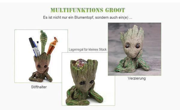 Vasi per fiori: Baby Groot Blumentopf - Stiftehalter – Nuovo e nell'imballaggio originale da Diepoldsau venduto da preisparadies-ch 2