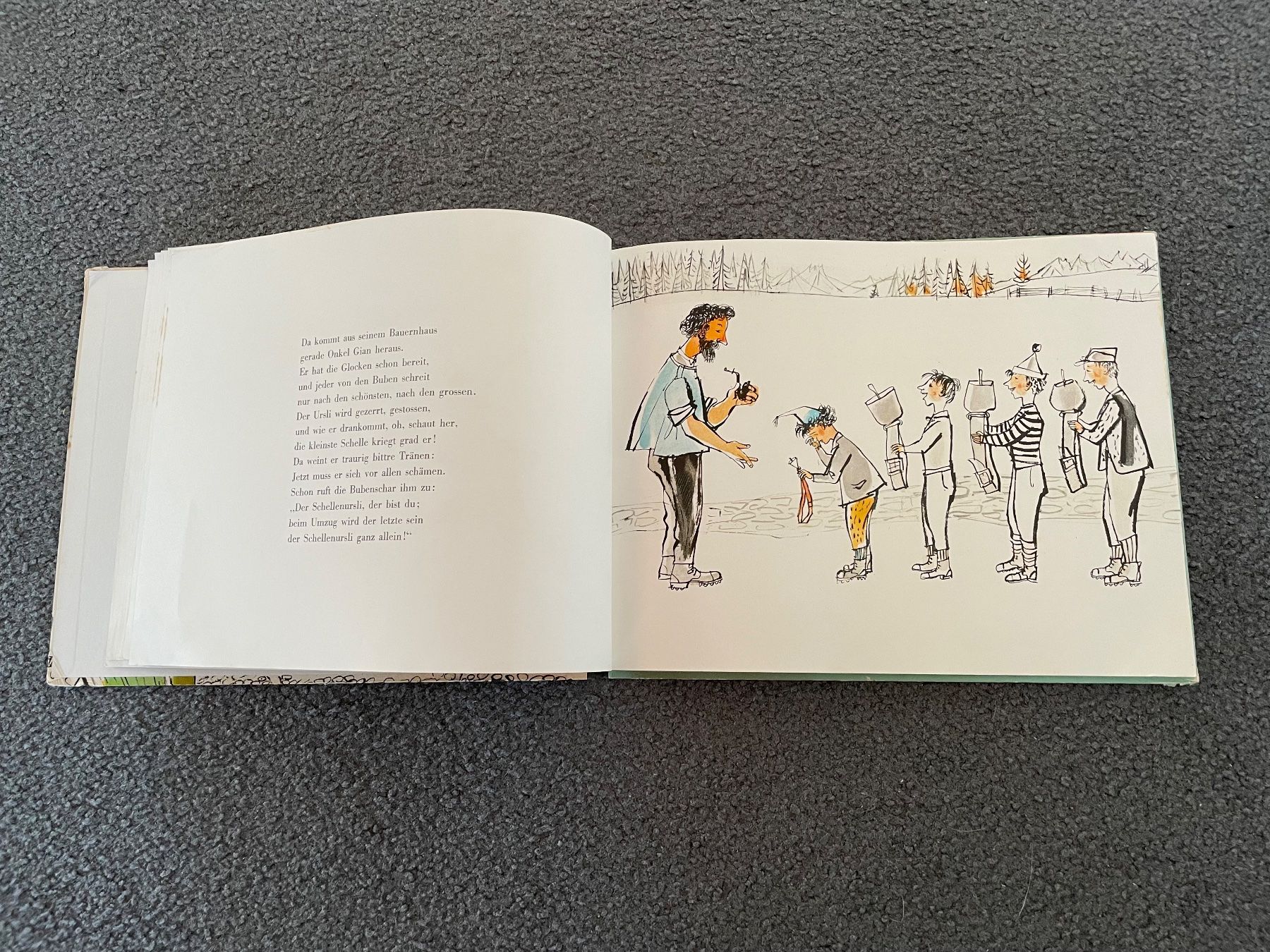 Libri: Schellen Ursli antikes Kinderbuch – Usato da Esslingen venduto da Zeppi1 1
