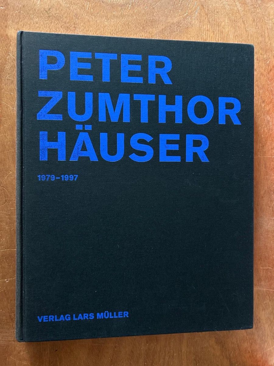 Libri: Peter Zumthor Häuser 1979-1997, Lars Müller – Usato da Zürich venduto da WWehrle