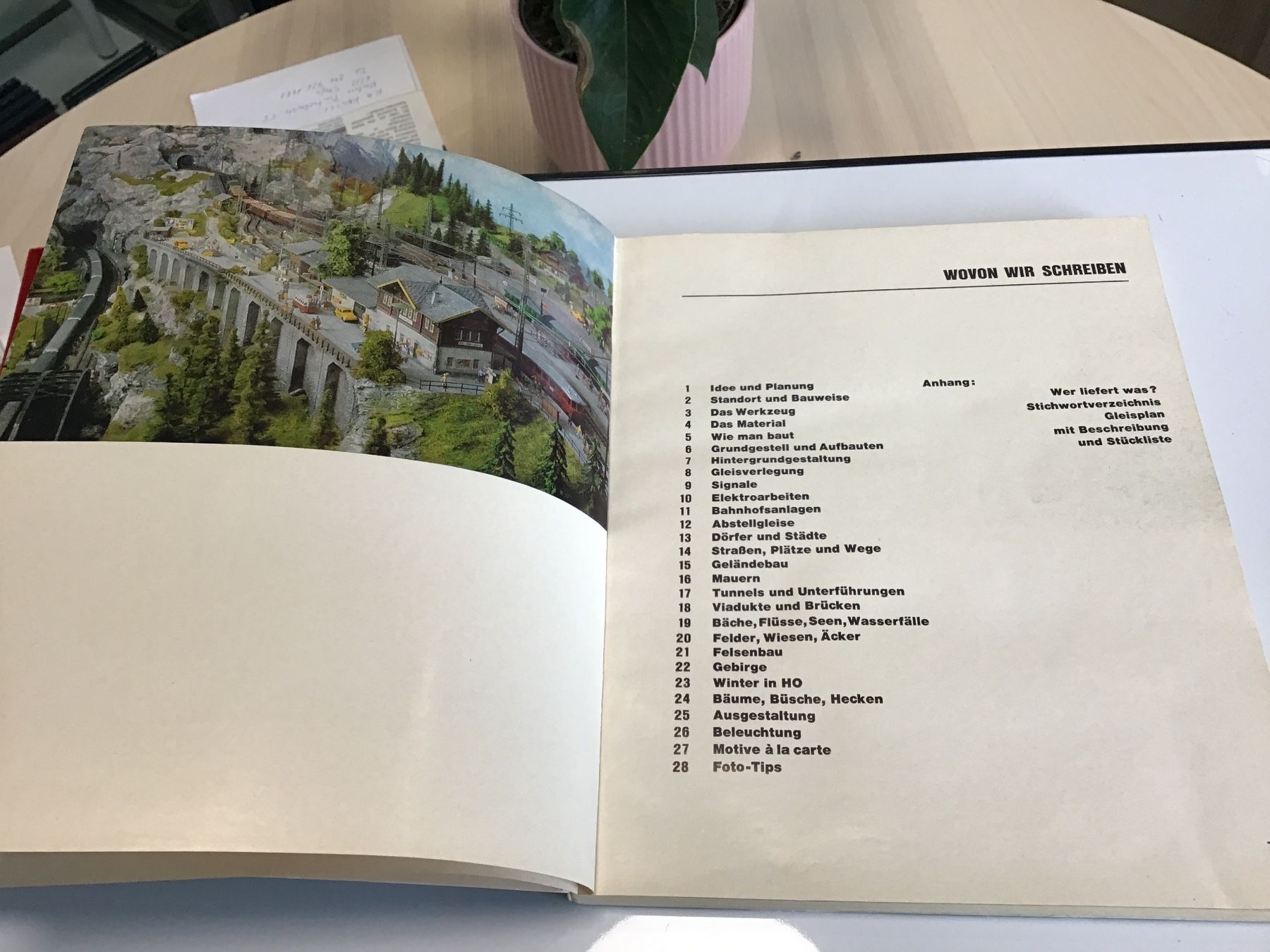 Märklin Modellini di ferrovie: Märklinbahn + Landschaft, Modellbau-BuCH – Usato da Männedorf venduto da Modelle-aller-Art 1