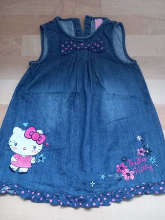 Kleid /Gr 86/ Hello Kitty/Jeans