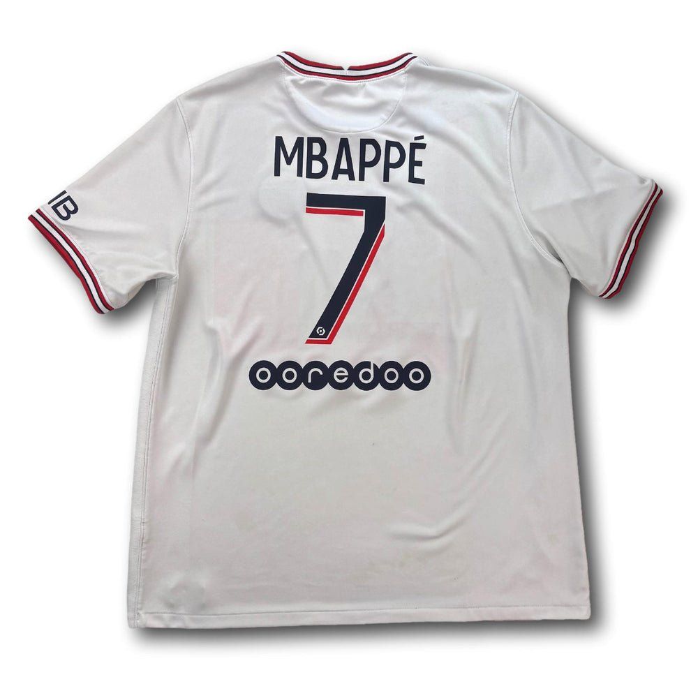 Canottiere & Pantaloni: Paris Saint-Germain - 2021-22 - XL - Jordan - Mbappé – Usato da Bolligen venduto da ToTheJerseyEquipment
