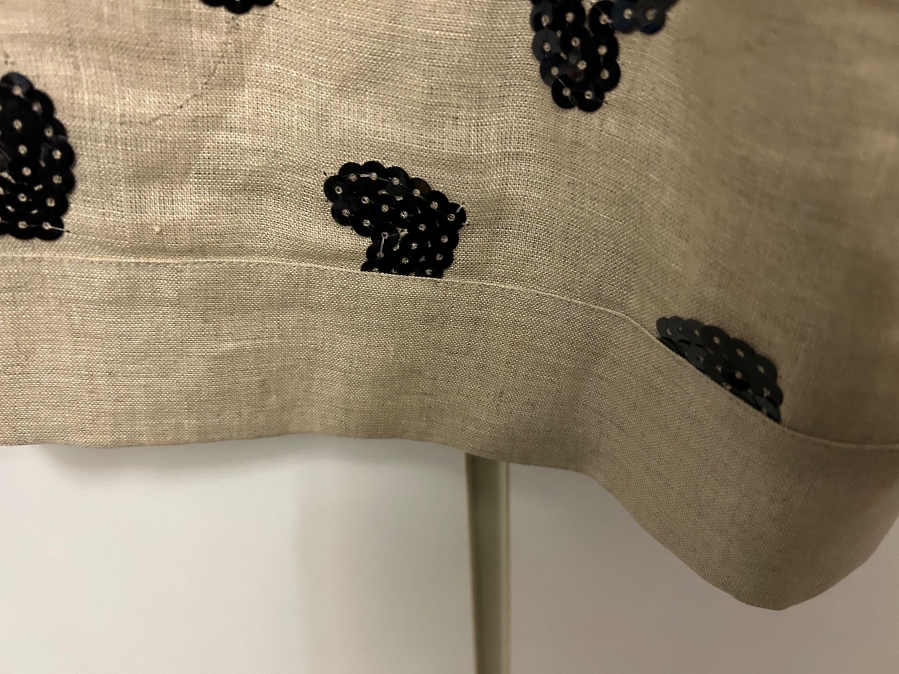 Vestiti: Leinenkleid mit Pailletten – Usato da Zumikon venduto da Uranus88 5