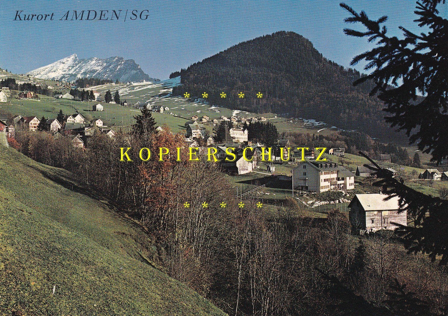 Cartoline postali: Amden /ay – Usato da Hombrechtikon venduto da Rudolf07