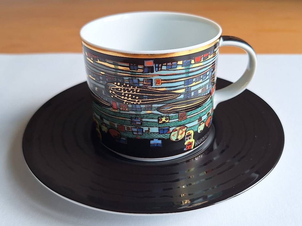 Geschirrsets: Sammler Tassen Hundertwasser ars mundi Exklusiv Edition 2001 – Neu (gemäss Beschreibung) aus Reinach BL von Softseller 4