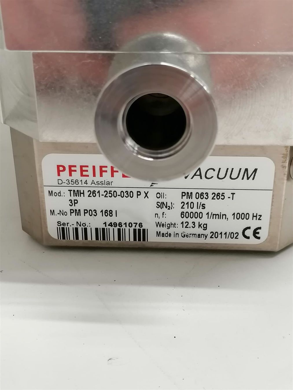 Laborzubehör: Pfeiffer TMH 261-250_030 inkl. TC600 – Gebraucht aus Niederdorf von LeptonAG_Labor 5