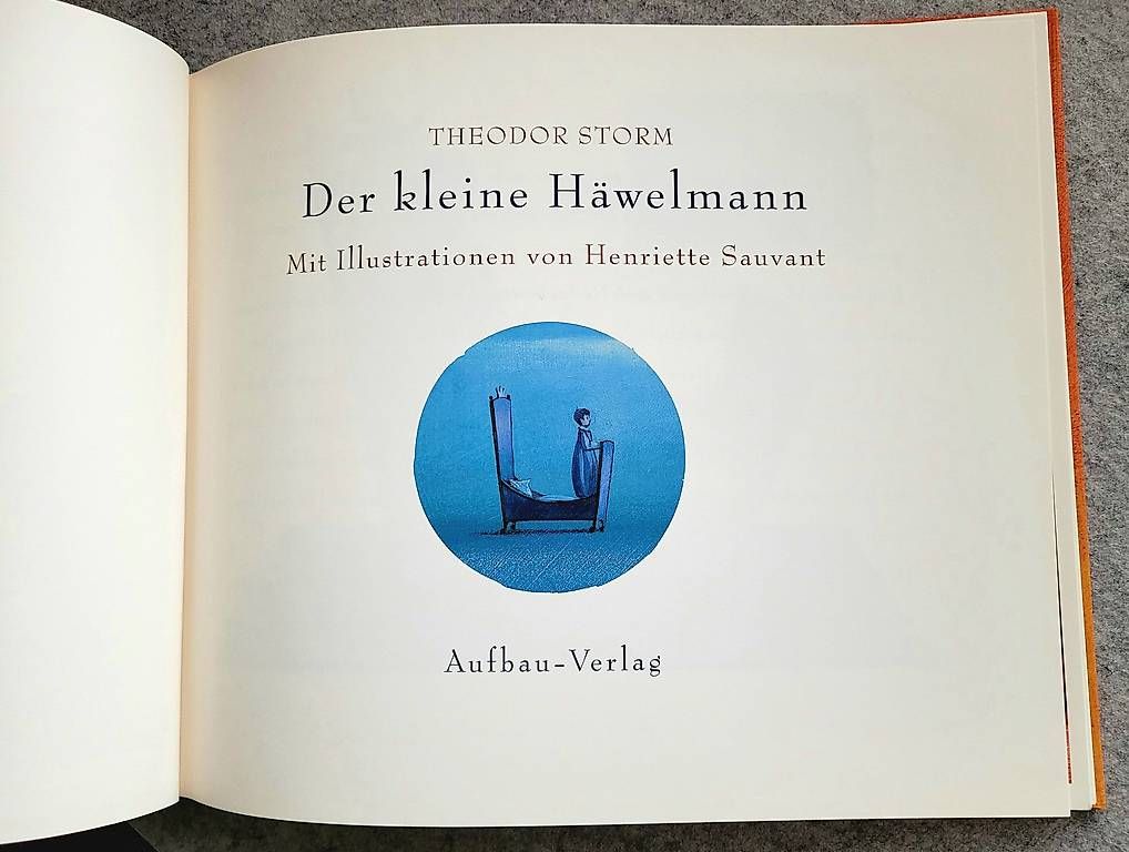 Libri: Der kleine Häwelmann – Usato da Oberuzwil venduto da rtr_wp6m 1