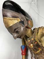 Alte asiatische Stabpuppe