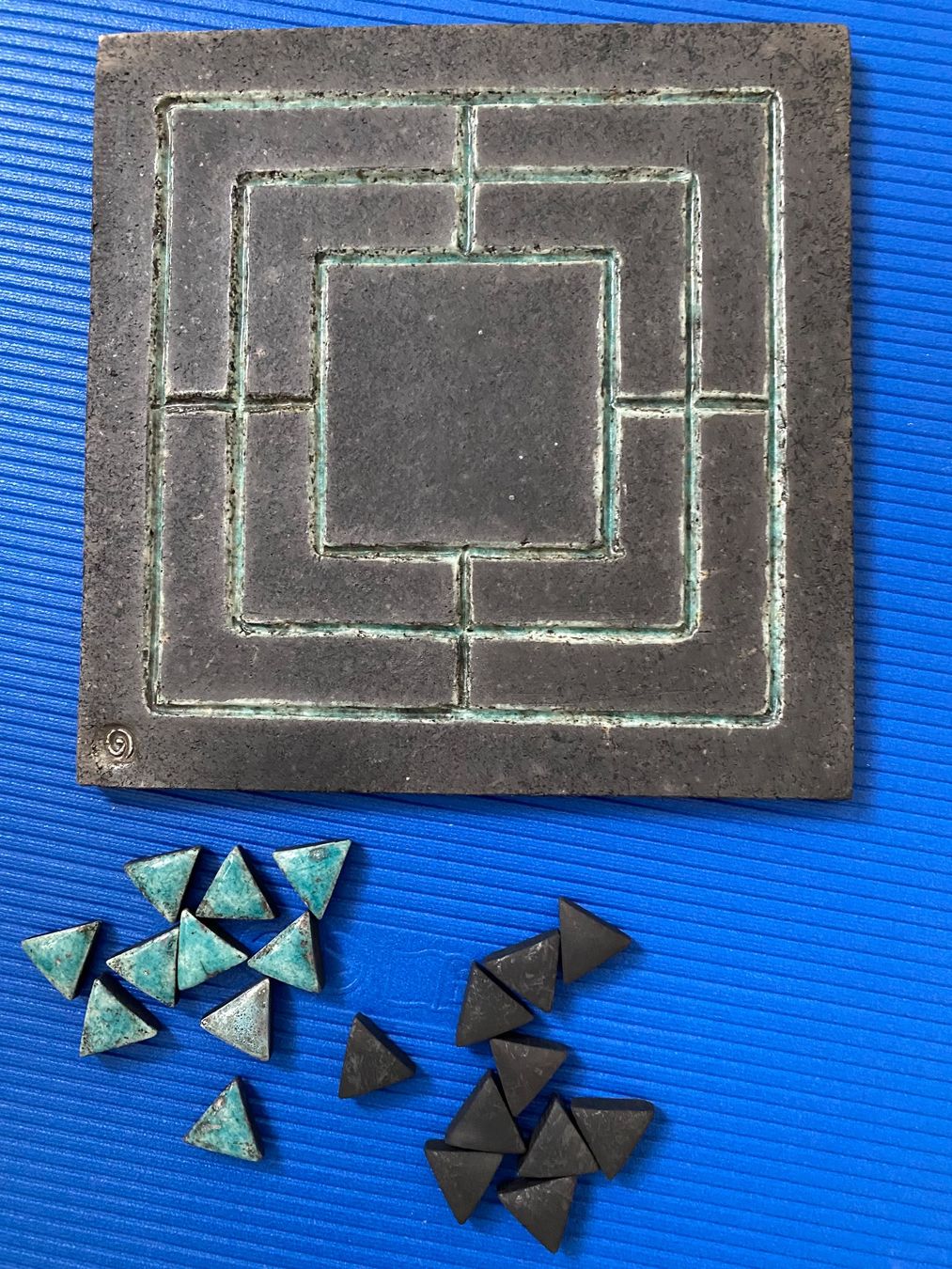 Giochi: Mühlespiel aus Keramik – Usato da Sulzbach venduto da mar_27 1