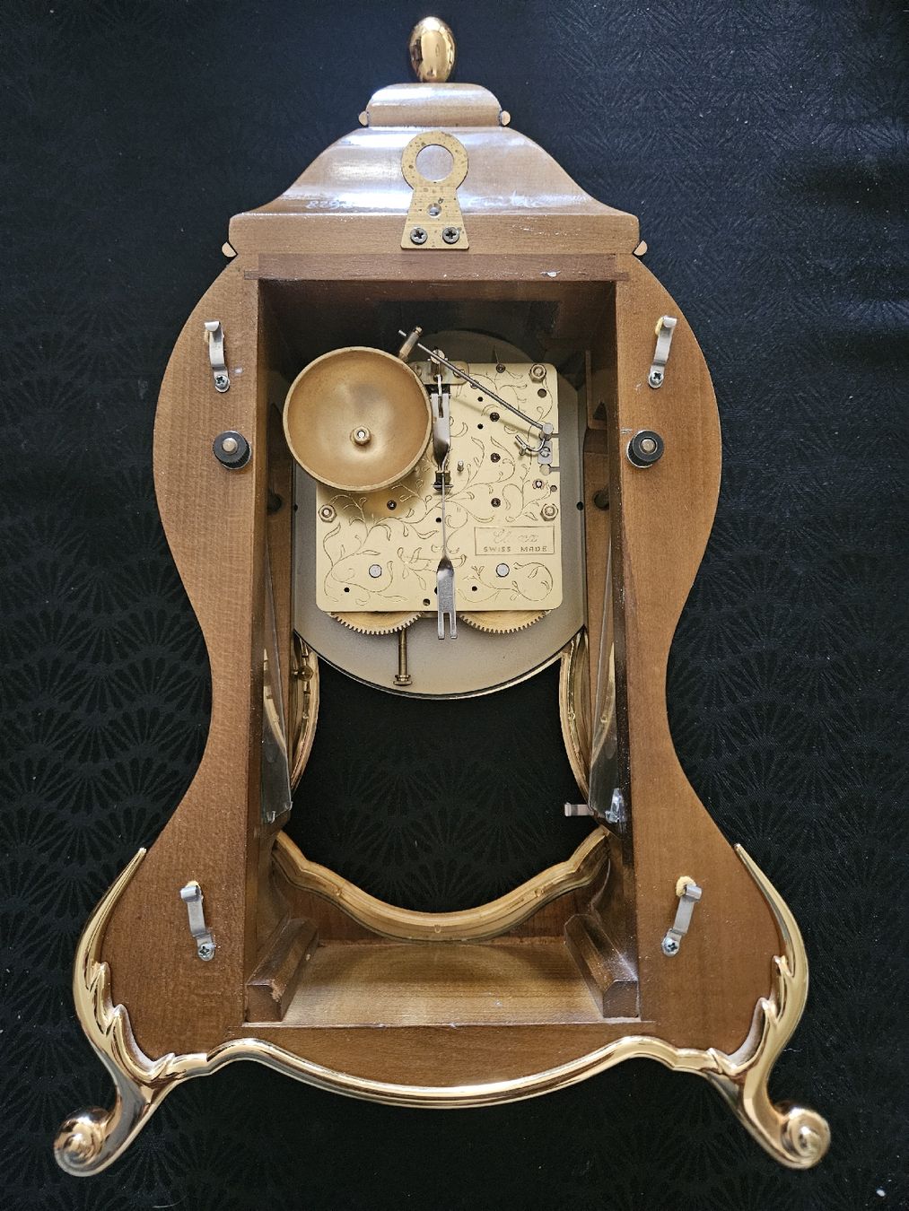 Bucherer Pendules & Horloges murales: Pendule Bucherer "La Chatelaine" bois décor fleuri – Neuf (Voir description) à Châtelaine par enerio1347 8