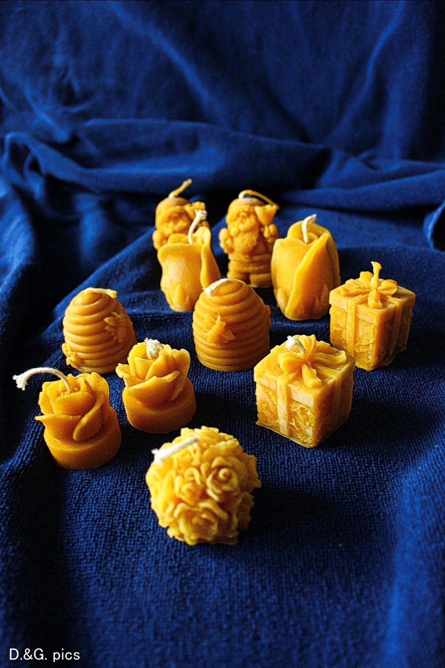 Candele: Handgemachte Bienenwachskerzen – Nuovo e nell'imballaggio originale da Uerkheim venduto da sab_d2cy