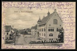 AK Suhr, Schul- und Gemeindehausplatz