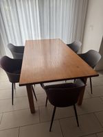 Holztisch Esstisch Ausziehtisch mit 6 Stühlen günstig!