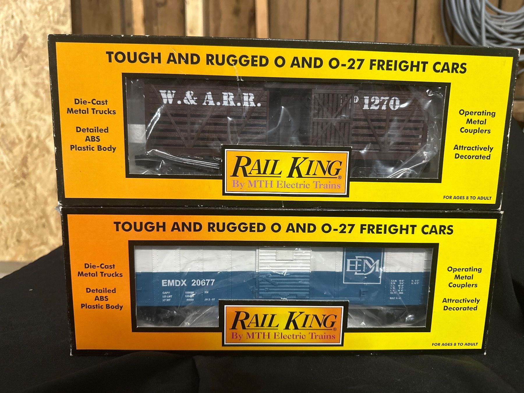 Modellini di ferrovie: RailKing Güterwagons 2er Set – Nuovo (secondo la descrizione) da Russikon venduto da Pedro20