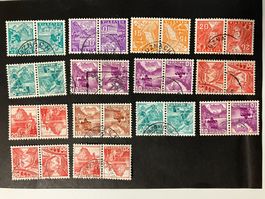 Keherdruck-Paare, Kat. K28-35y, K37y, K32-33z, KP 200.--