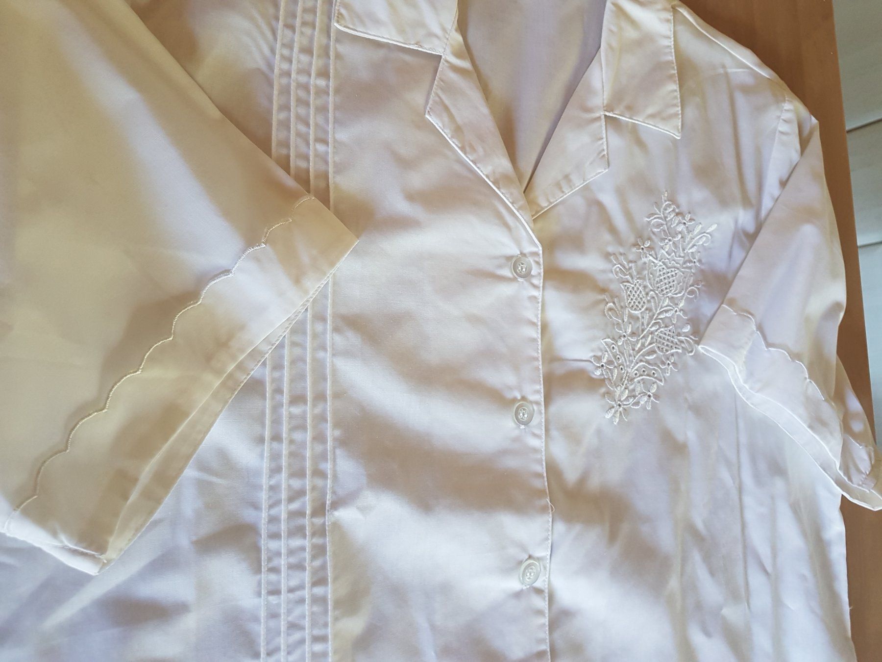 Blusen: Chemise manches courtes taille M 35% coton – Gebraucht aus Villiers von san_jn5w 6