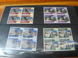 Satz Pro Patria 2007, Lose 4erblock ET-o + FDC