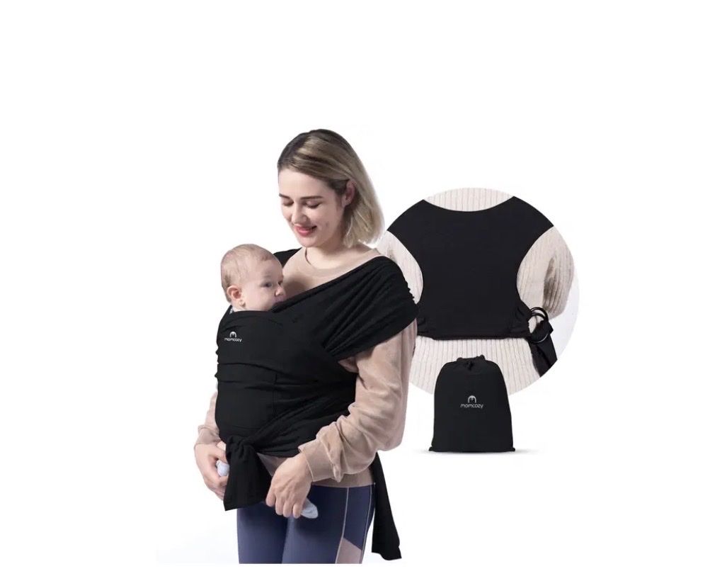 Maxi-Cosi Bauch- & Rückentragen: Porte-bébé noir neuf – Neu und originalverpackt aus Yverdon-les-Bains von hal_jq27