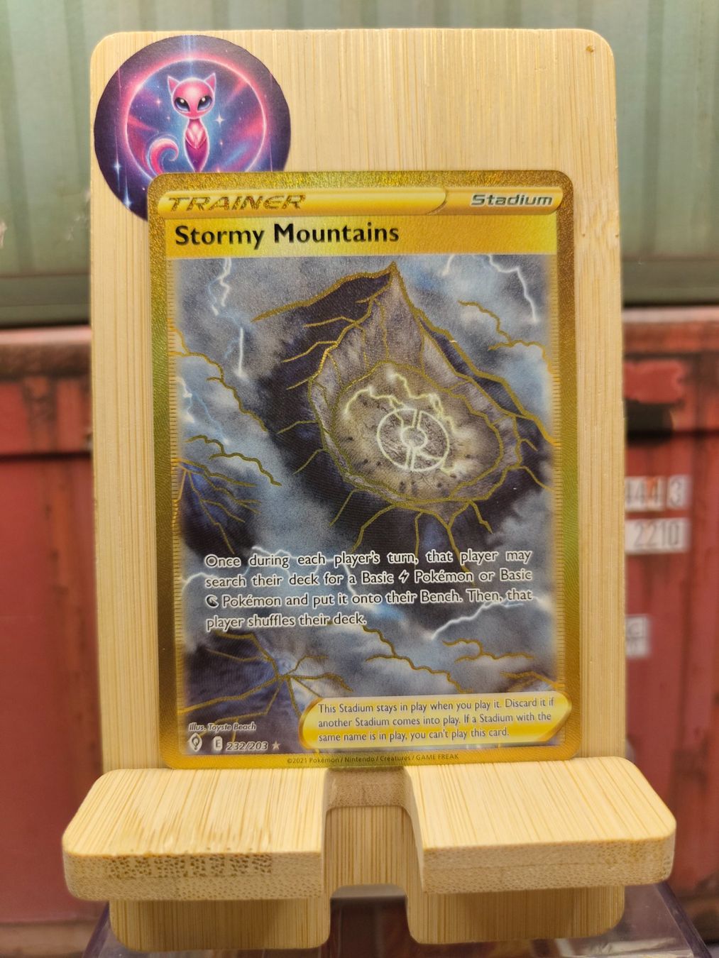 Pokémon Carte collezionabili: Stormy Mountains (EVS 232) Evolving Skies ENG – Nuovo (secondo la descrizione) da Tegerfelden venduto da nice_to_meet_mew