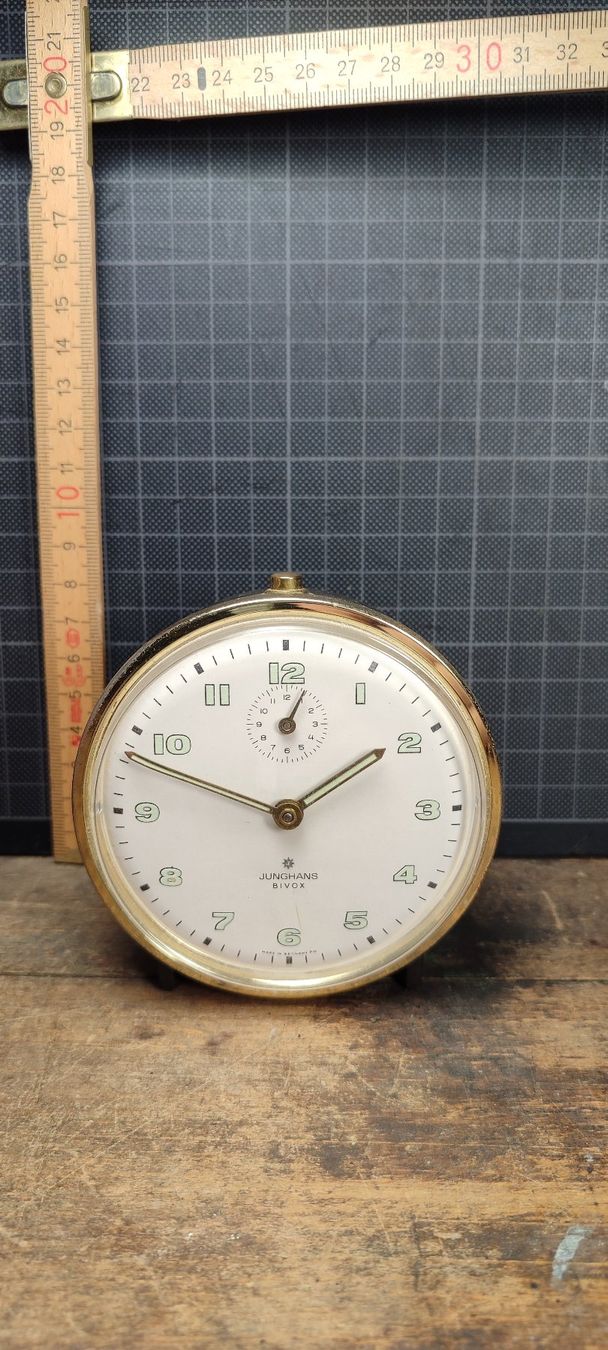 Junghans Sveglie: Wunderschöner alter Wecker Nr.171 Junghans Bivox – Usato da Gelterkinden venduto da MYSTOREFORYOU4460 6