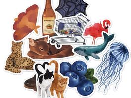 SUMMER STICKER SET