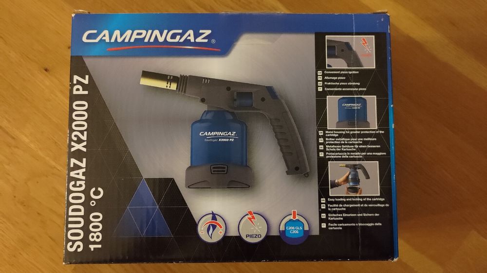 Mikro Feinlötbrenner Inkl. Kartusche CV 360 Campinggaz Spotflam