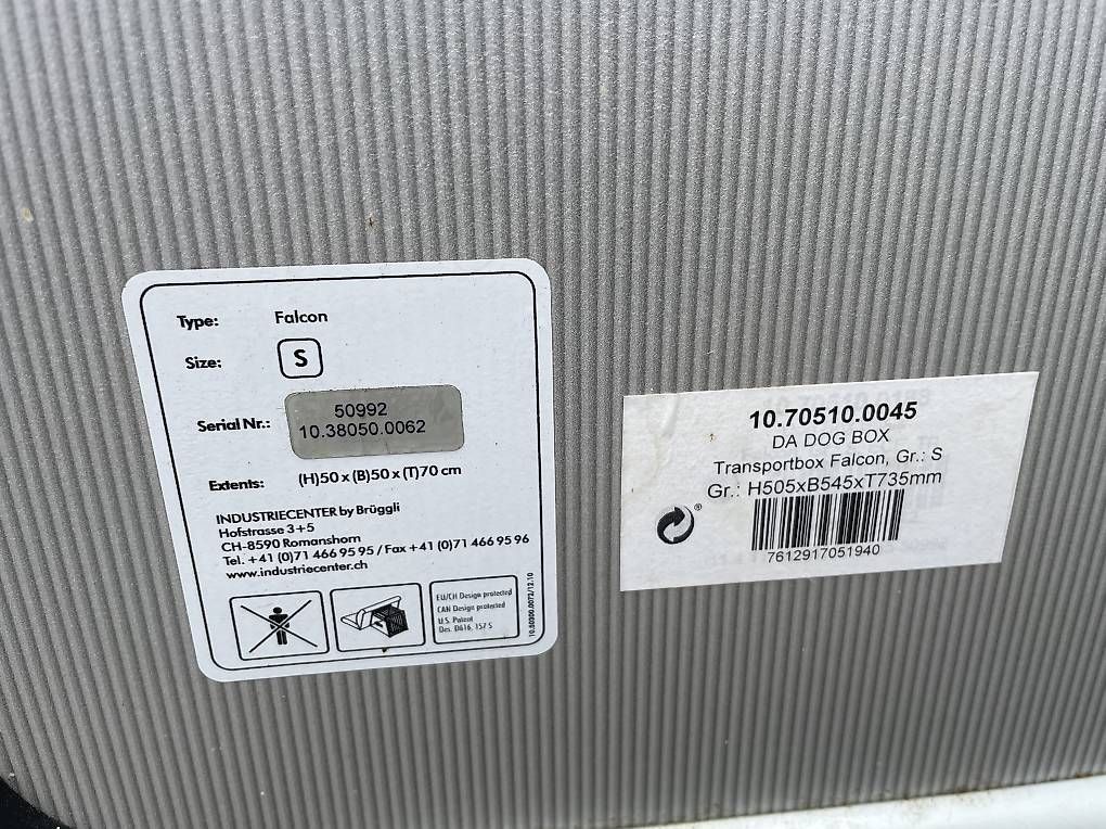 Käfige, Transport & Sicherheit: Transportbox – Gebraucht aus Steckborn von scheese123