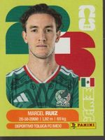 FIFA WORLD CUP 2026 Panini Sticker MEX 12 MARCEL RUIZ
