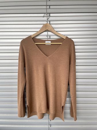Hochwertiger Pullover / Jumper in Camel-Braun / S / GLOBUS