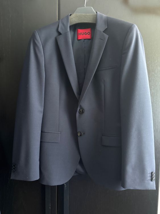 Hugo Boss Costumes: Eleganter Anzug Hugo Boss, Dunkelblau, Top Zustand, Gr. 44 – D'occasion à Widen par Nr1astrid 2