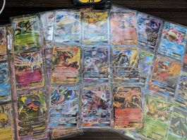 100 Pokémon Karten Bundle - 3x EX/GX/V/V-Star Garantiert